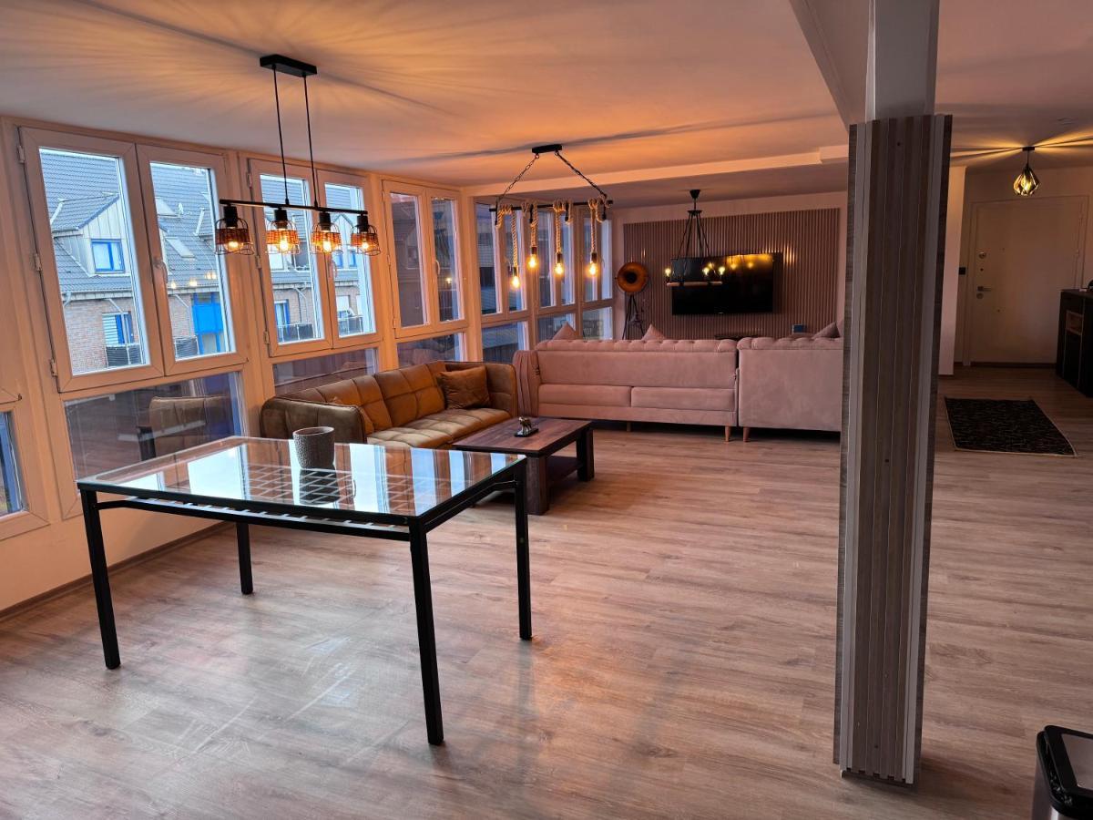 Penthouse Wohnung Ultra Exlusive Duisburg Buitenkant foto
